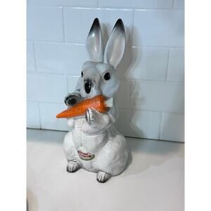 Barsottini Vino Rosso Harvey Rabbit Decanter 1969 Certaldo Italia 12''